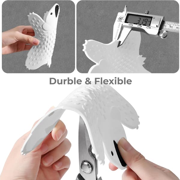 2-pack multifunktionella badkarsavloppsproppar - silikonbadkarsproppar, duschavloppsskydd, diskbänksproppar, platta avloppsproppar