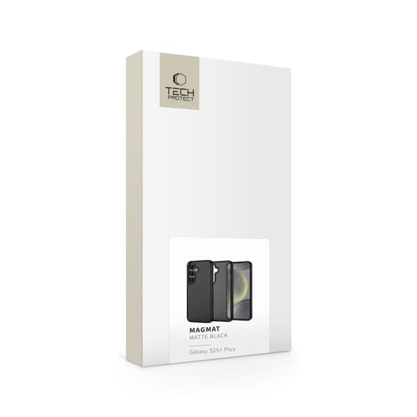 Kompatibel med Galaxy S25 Plus Cover MagMat Mat Sort 50