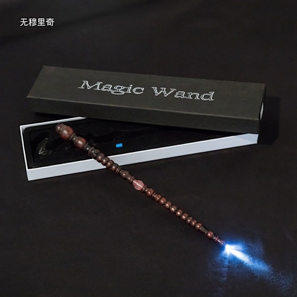 Halloween tryllestav Harry Potter tryllestav, for Halloween-gaver Cosplay Style Glowing Wand Murridge