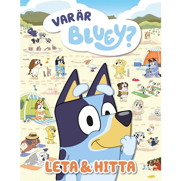 Hvor er Bluey? Led og find multifärg multicolor