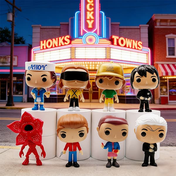 4-tommers Stranger Things Steve the Mind Flayer figur, vinyllegetøjsmodel Stranger Things 12-pack (bagged)