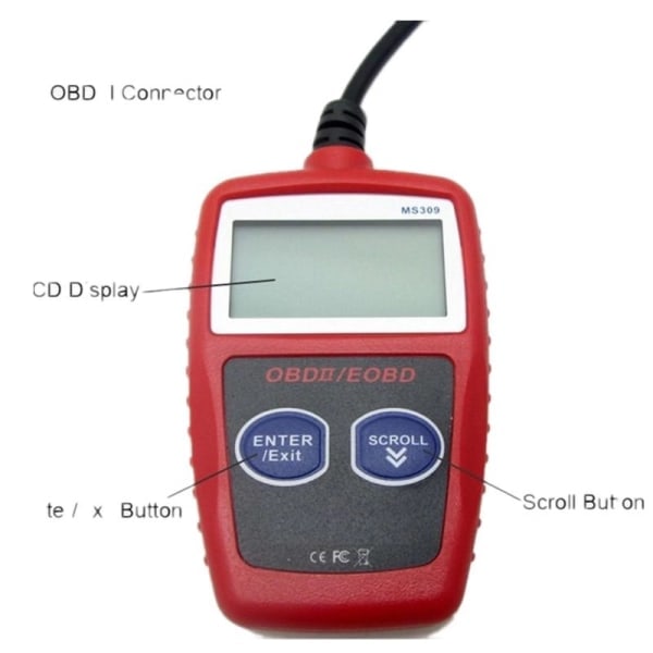 OBD2 feilkodeleser for bil