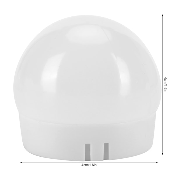 LED-spegellampor 10 LED-lampor Självhäftande USB-kontakt Sminkbordslampa för badrumsspegel