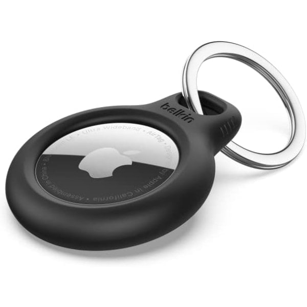 Beskyttelsesring med metallklemme (beskyttelse for AirTag, ripebestandig)