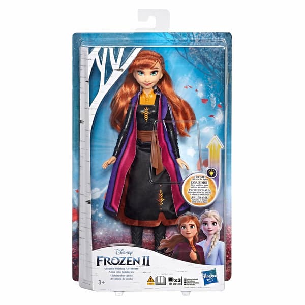 Anna fra Frost 2 - Lysende kjole! Multifarve Multifärg multicolor