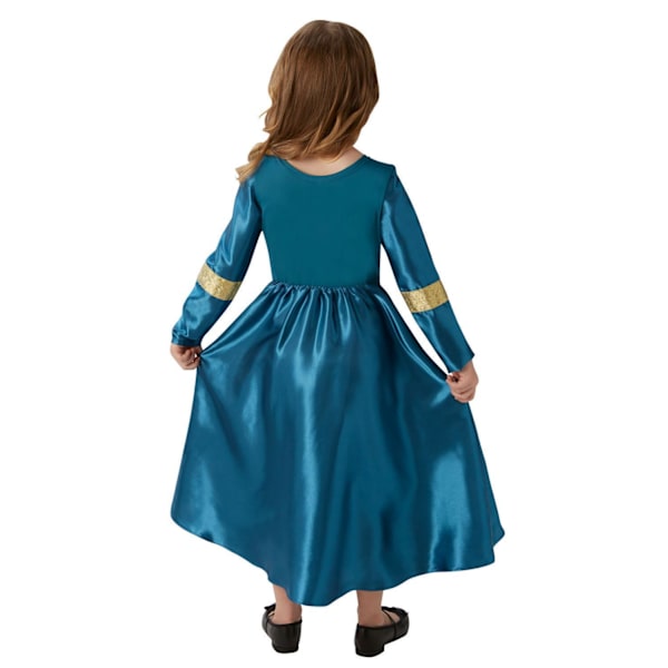 Merida (3-4 år) klänning, modig prinsessa 182