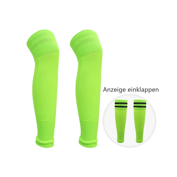 Fotbollsskyddshållare Leggings, Andningsbara Vadenstrumpor, 3-Delars Set