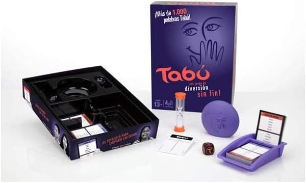 Taboo Spill Klassisk Timeglass Familie Brettspill