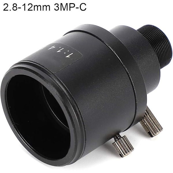 2 st 2,8-12 mm CCTV-kameralins 1/2,7 3 MP 2,8-12 mm M12 HD Manuell Zoom M12-fäste CCTV-kortlins för övervakningskamera