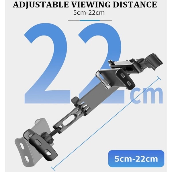 Sammenleggbar Holder for Telefon og Nettbrett – Passer 4\" til 11\"