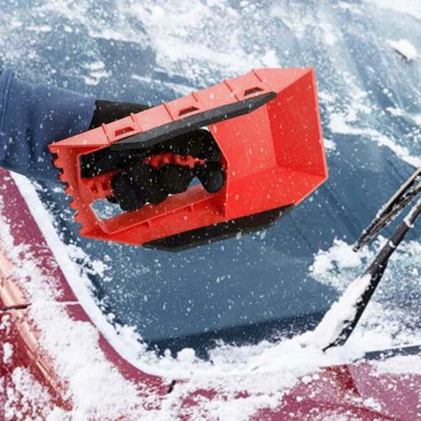 Utohus bärbar kompakt snöskyffel Fordonssnöskrapa för fastkilad snö m