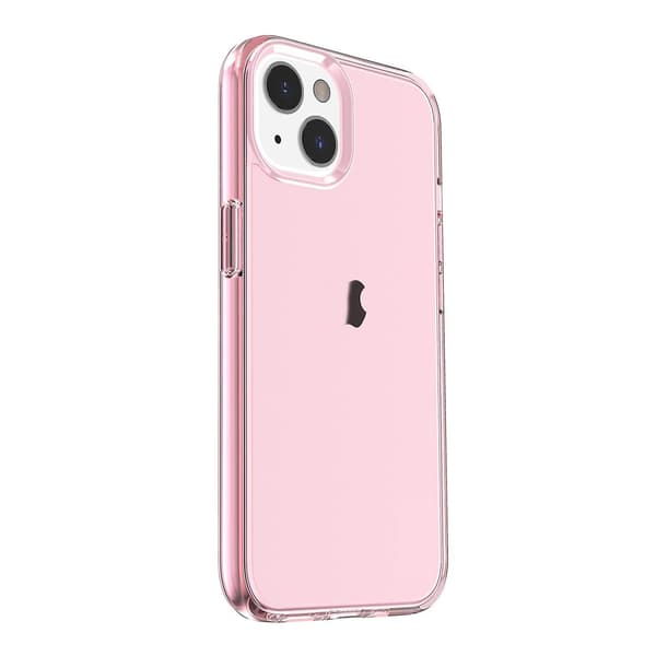 Transparent telefonfodral Kompatibelt med iPhone 15 Pink