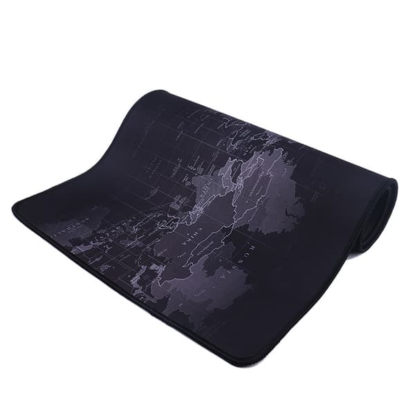 Stor musematte med verdenskart - 40x80cm