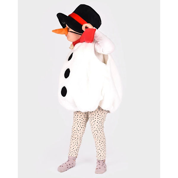 Snögubbe Utklädnad 2-4 år multifärg multicolor
