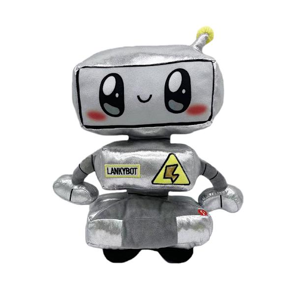 Pehmolelu LED Chunky Shark Boxy Robot Do -mekanismilla