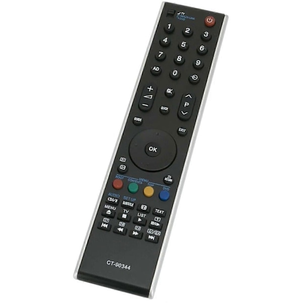 CT-90344 Kaukosäädin Toshiba TV CT90344 32SL753B 32MV732 40RV733 -televisioille