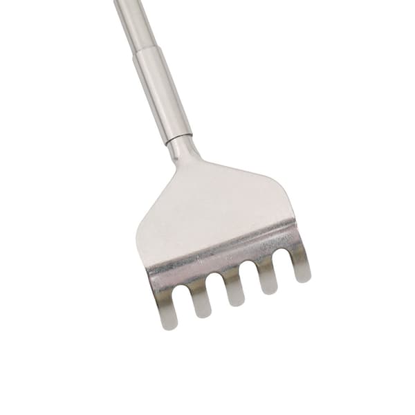 Teleskopisk Rygkliare silver Silver