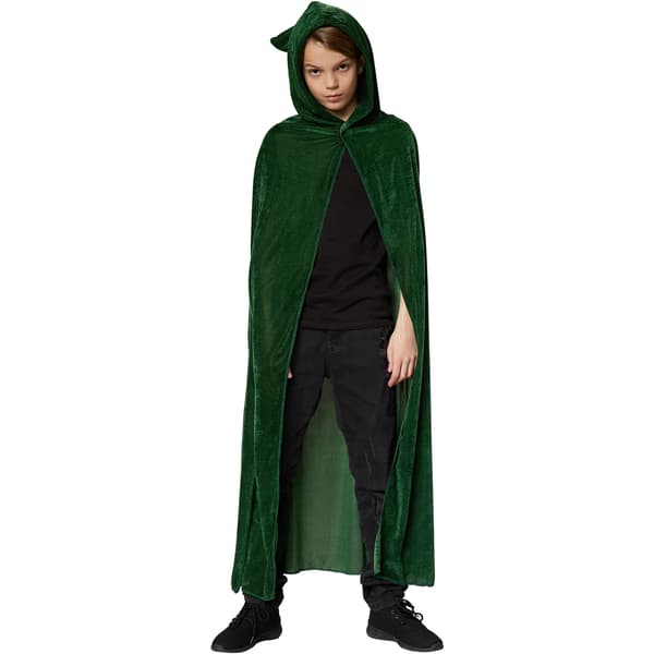 Salaperäinen samettiviitta, vihreä grön green
