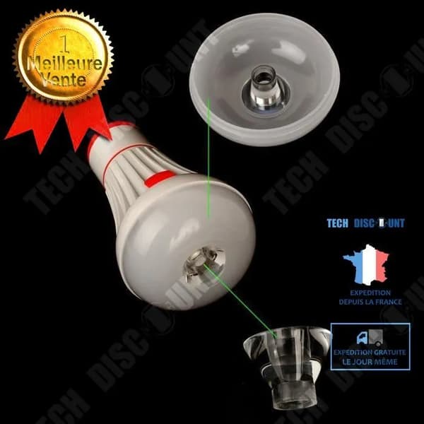 Campinglanterne - - 6 LED - Hvidt lys - 4 tilstande - Autonomi 3 til 10 timer