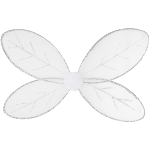 Sommerfuglevinger vit white