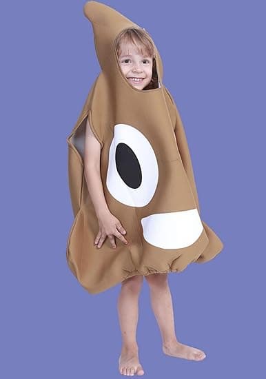 Bajs-tema Halloween- och påskdräkter, cosplay-dräkter