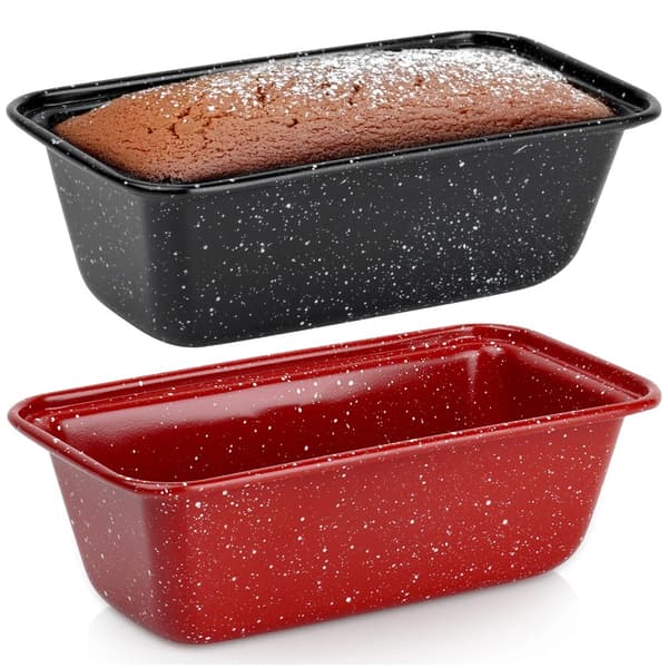 Brödform i granit, non-stick beläggning, 16x9 cm, 2-pack 215