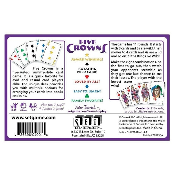 Five Crowns - Korttipeli