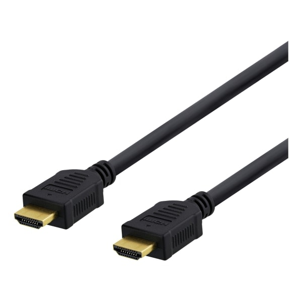 Huippunopea Premium HDMI -kaapeli, 1,5 m, Ethernet, 4K UHD, musta