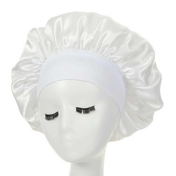 Sovmössa - Satin Bonnet - Sovmössa Vit One Size vit white