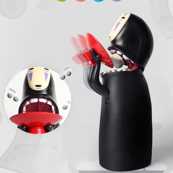 Spirited Away Ansiktslös Man Spargris Sväljer Pengar 2*AA battery