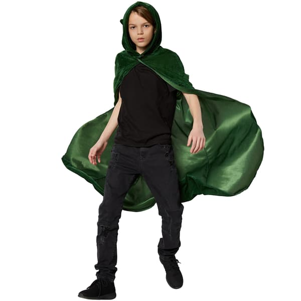 Salaperäinen samettiviitta, vihreä grön green