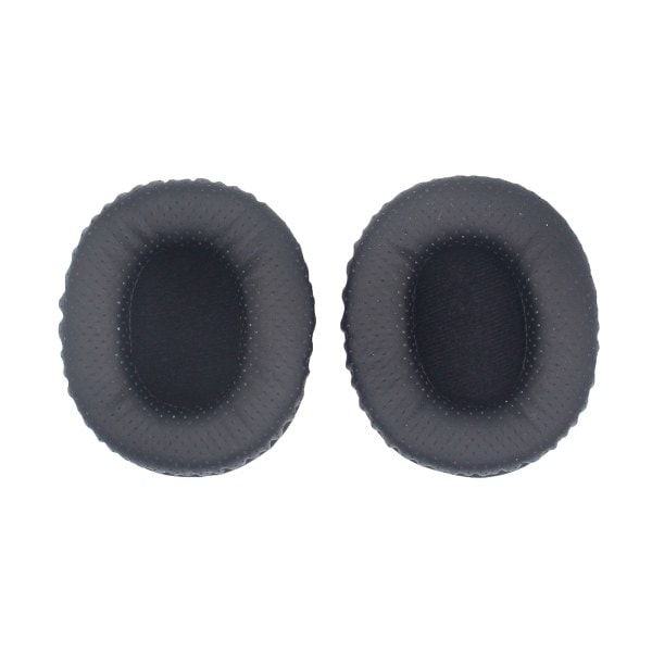 Proteinläder Öronkuddar för Sony MDR-7506, MDR-V6, MDR-CD900ST Svart
