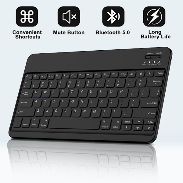 Beskyttelsesetui med tastatur for Samsung Galaxy Tab Samsung Galaxy Tab S7 FE 5G 12.4
