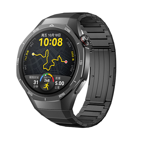 Titanium Urrem til Huawei GT5 Pro Svart Sort