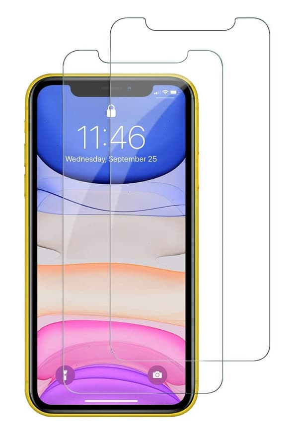[2-PACK] Kompatibelt med - iPhone 11 Pro - Skärmskydd i härdat glas 50