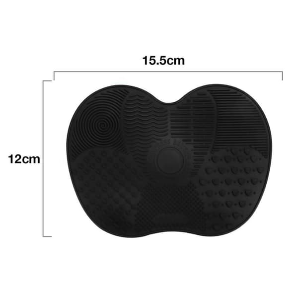 Matte for sminkvask - Vask sminketilbehør - Svart 3-Pack 72