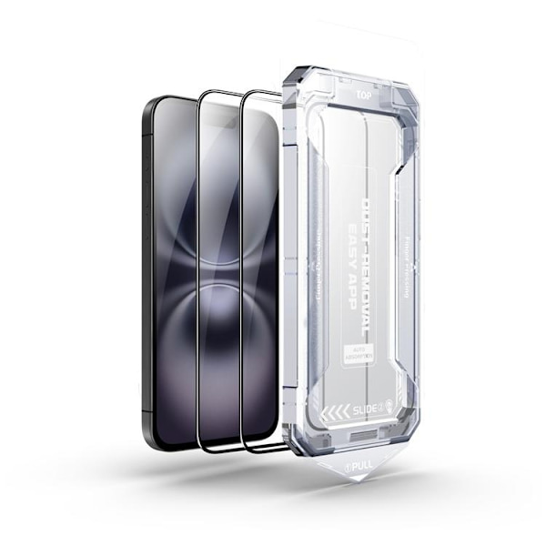 Compatible with iPhone 17/16 Pro Tempered Glass Screen Protector - 2 Pack 108