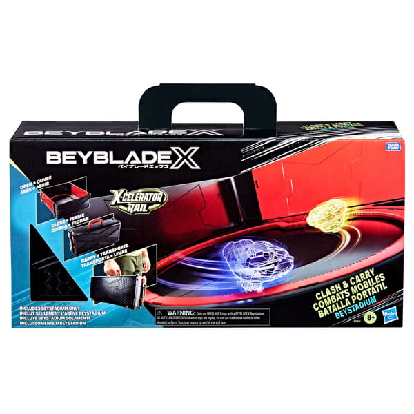 Beyblade X Clash & Carry Beystadium monivärinen Multifärg multicolor