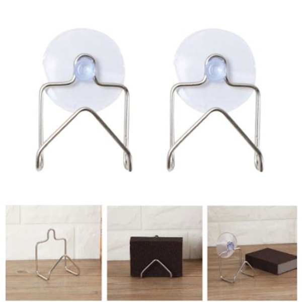 Diskdukshållare - Silver 2-pack