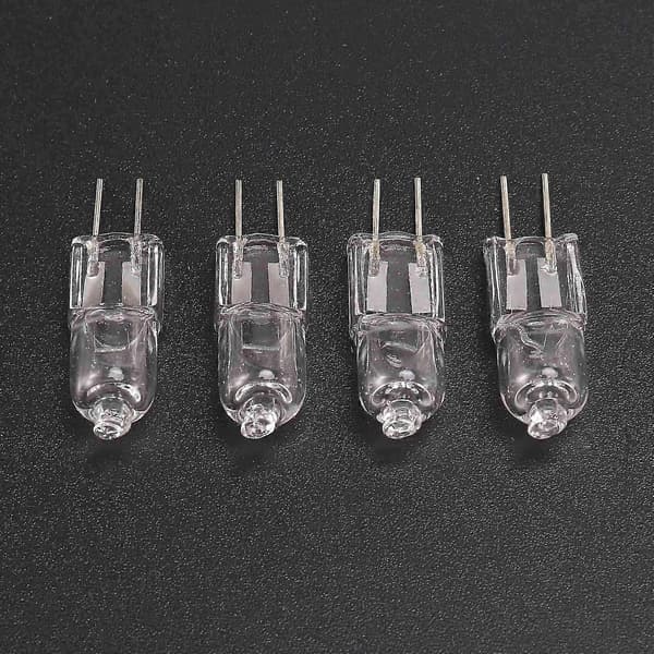 10 X G4 Halogenlampa 10w Varmvit