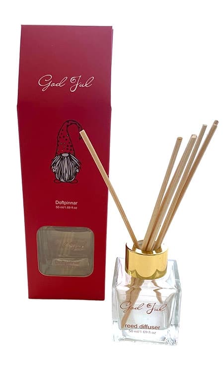 Duftpinner Romduft God Jul 50 ml Röd red