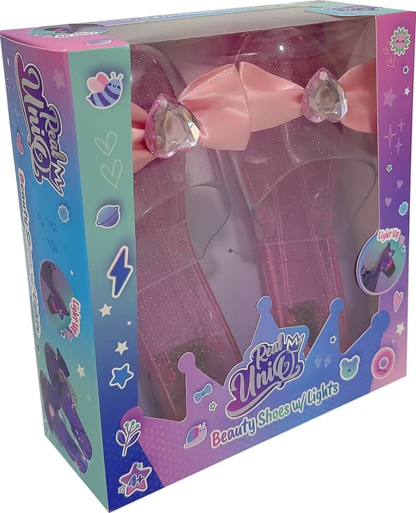 Vaaleanpunaiset prinsessakengät multifärg multicolor