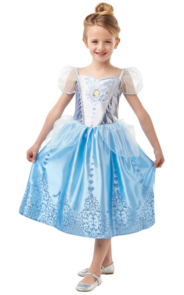 Tuhkimo (7-8 vuotta) mekko prinsessa 234