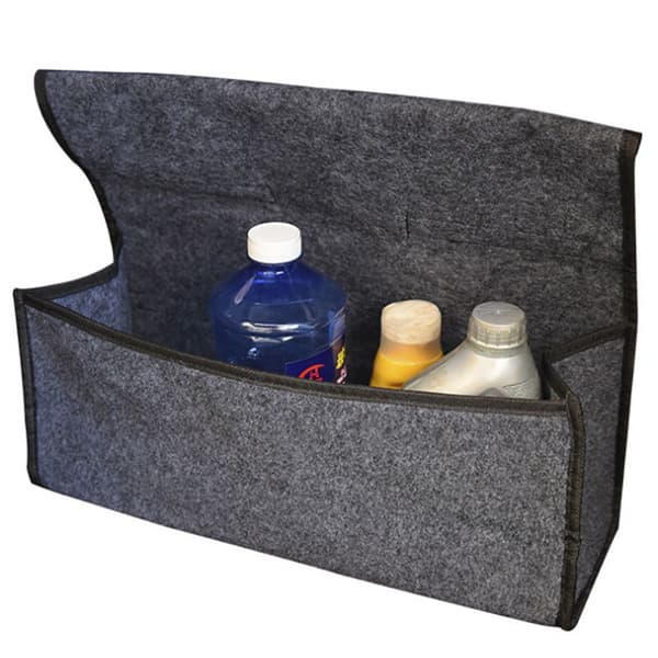 Sammenleggbar oppbevaringsboks for bagasjerommet dark grey
