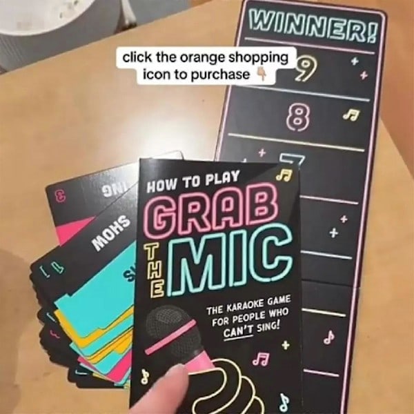Grab The Mic Karaoke-spel Spännande Grab The Mic Lucky Egg Grab The Mic Karaoke-spel Nytt