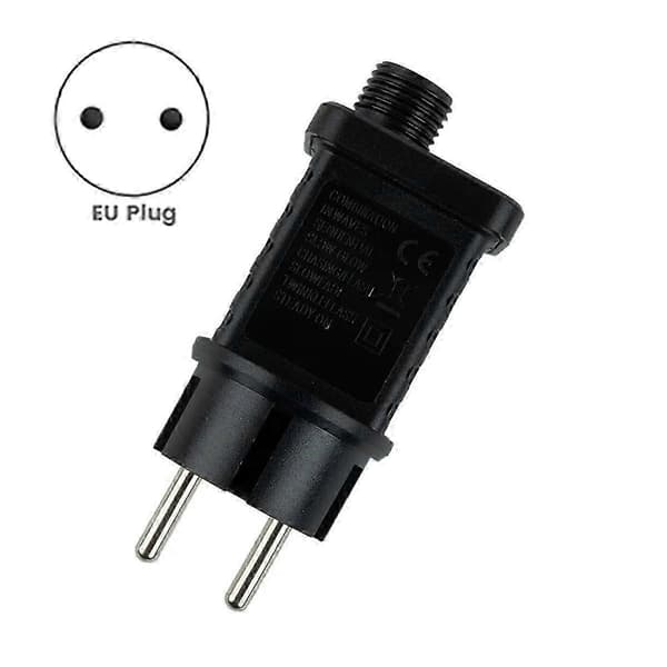 100V-240V strömadapter vattentät 31V 6W elektronisk Black