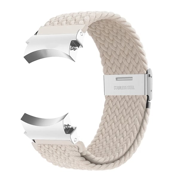 20 mm armbånd til Samsung Galaxy Watch 4/5/6/pro/classic 45 mm 44 mm 40 mm 43 mm 47 mm Ingen mellemrum nylon correa Galaxy watch 6 armbånd xix Black clever
