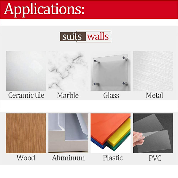 3M VHB 4910 Dubbelsidig Transparent Extra Stark Tejp