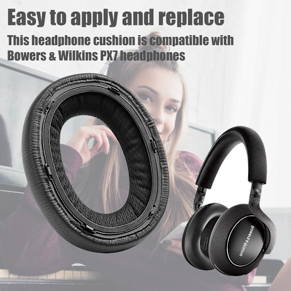 Øreputer til Bowers & Wilkins PX7 1 par