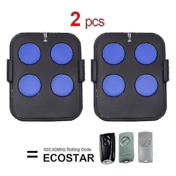 Nyaste Lilla Fjärrkontrollbrytaren Ecostar Rsc2 433 Hormann Rse2 433mhz Motor Liftronic 500 700 800 -ge 1234